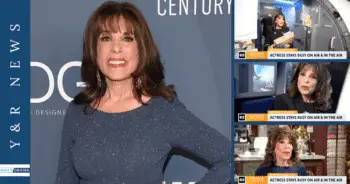The young and the restless’ kate linder takes flight