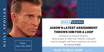 General hospital spoilers: jason's latest assignment throws him for a loop