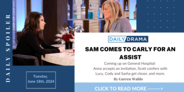 General hospital spoilers: sam comes to carly for an assist