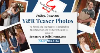 The young and the restless teaser photos: an inside look into nick newman’s special episode