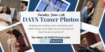 Days of our lives photo teasers: a terrified mother…and a terrible one