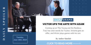The young and the restless spoilers: victor ups the ante with adam