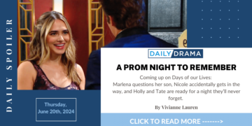 Days of our lives spoilers: a prom night to remember