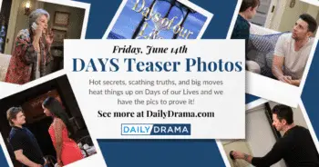 Days of our lives photo teasers: bombshells & backstabbing
