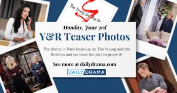 Exciting the young and the restless photo spoilers: june 3