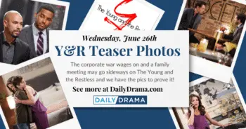 The young and the restless teaser photos: plotting, planning, and problems