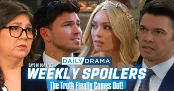 Days of our lives weekly spoilers: the truth finally comes out!