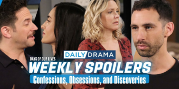 Days of our lives weekly spoilers: confessions, obsessions, and discoveries