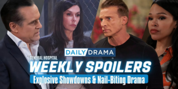 General hospital weekly spoilers: explosive showdowns & nail-biting drama!