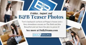 The bold and the beautiful teaser photos: a satchel full of secrets