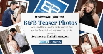 The bold and the beautiful teaser photos: if at first you don’t win him back…try, try again