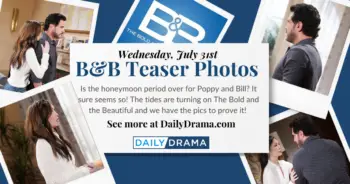 The bold and the beautiful teaser photos: trouble in paradise