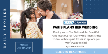 The bold and the beautiful spoilers: paris plans her wedding