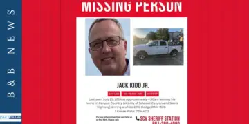 Jack kidd jr. , bold and beautiful crew member, reported missing