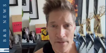 The bold and the beautiful's sean kanan checks in with fans after surgery