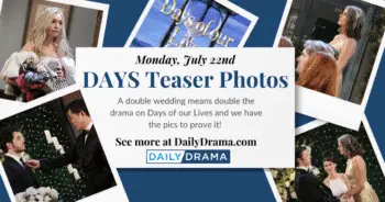 Days of our lives photo teasers:finola shocks her son…and everyone else, too!