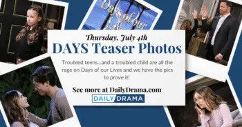 Days of our lives photo teasers: nothing can keep tate and holly apart