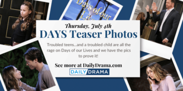Days of our lives photo teasers: nothing can keep tate and holly apart