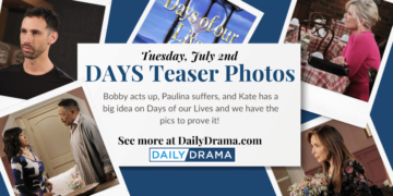 Days of our lives photo teasers: stopping in & showing out