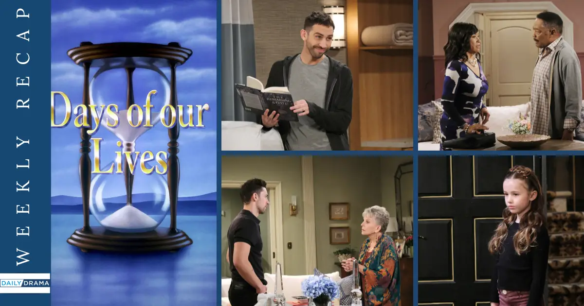 Stunning Days of our Lives Recaps July 1-5 2024