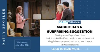 Days of our lives spoilers: maggie has a surprising suggestion