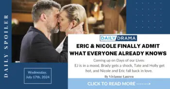 Days of our lives spoilers: eric and nicole finally admit what everyone already knows