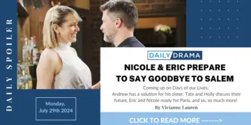 Days of our lives spoilers: nicole & eric prepare to leave salem