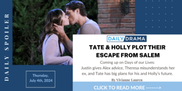 Days of our lives spoilers: tate & holly plot their escape from salem