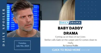 Days of our lives spoilers: baby daddy drama
