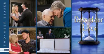 Days of our lives two-week sneak peek: a loving goodbye & a whole lot of wedding drama