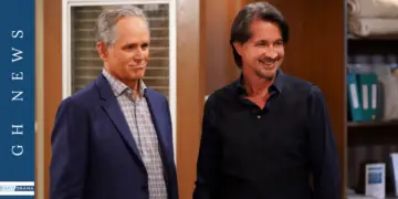 General hospital alums michael easton and gregory harrison reunited - and it's so good to see