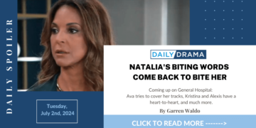 General hospital spoilers: natalia's bitting words come back to bite her