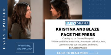 General hospital spoilers: kristina and blaze face the press