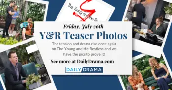 The young and the restless teaser photos: hard feelings & bad blood