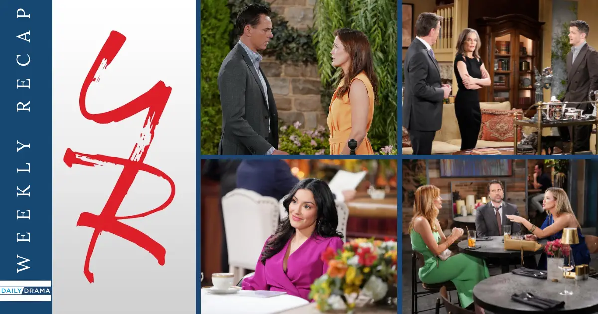 The young and the restless weekly recap: guilt, secrets, and brewing battles 1 The young and the restless weekly recap: guilt, secrets, and brewing battles