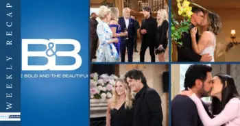 The bold and the beautiful weekly recap: a whole lot of kissing going on