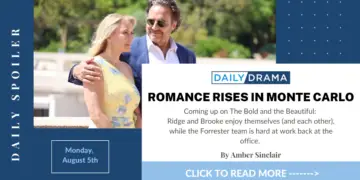 The bold and the beautiful spoilers: romance rises in monte carlo