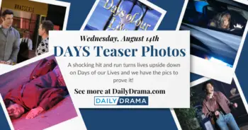 Days of our lives teaser photos: tragedy strikes…literally