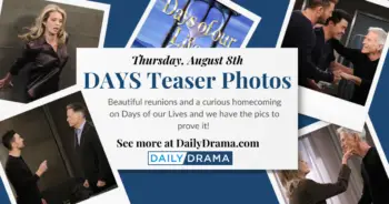 Days of our lives teaser photos: two very welcome homecomings