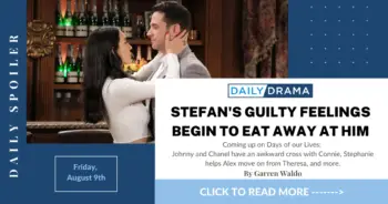 Days of our lives spoilers: stefan's guilty feelings begin to eat away at him