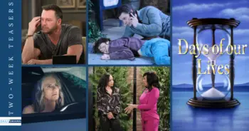 Days of our lives two-week sneak peek: twisted ties & bombshell reveals