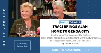 The young and the restless spoilers: traci brings alan home to genoa city