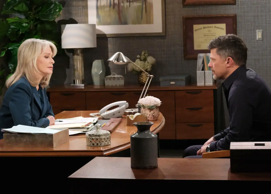 Greg Vaughan, Deidre Hall
"Days of our Lives" Set
NBC Studios
Burbank
02/06/24
© XJJohnson/jpistudios.com
310-657-9661
Episode # 14943
U.S.Airdate 9/12/24