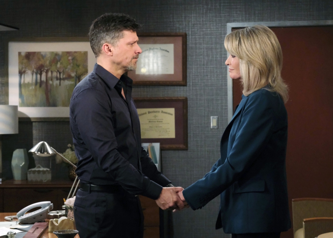 Greg Vaughan, Deidre Hall
"Days of our Lives" Set
NBC Studios
Burbank
02/06/24
© XJJohnson/jpistudios.com
310-657-9661
Episode # 14943
U.S.Airdate 9/12/24