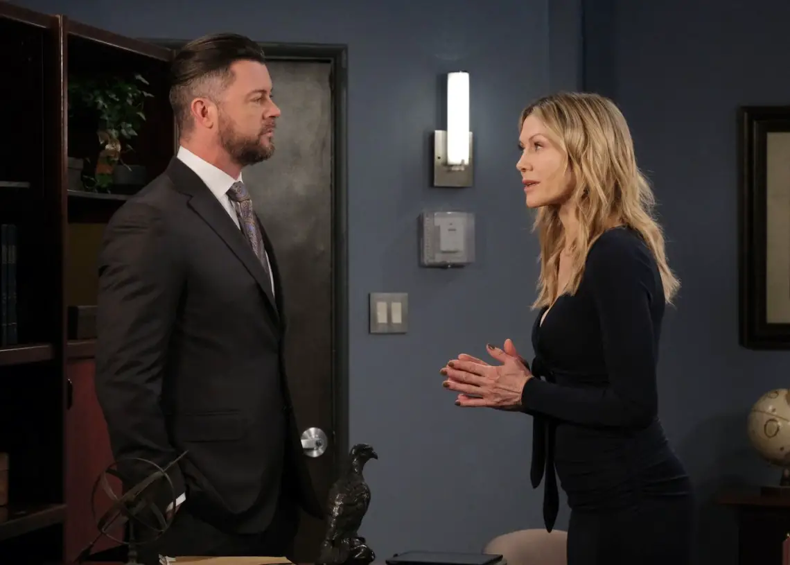 Stacy Haiduk, Dan Feuerriegel
"Days of our Lives" Set
NBC Studios
Burbank
02/06/24
© XJJohnson/jpistudios.com
310-657-9661
Episode # 14943
U.S.Airdate 9/12/24