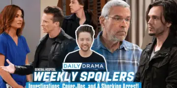 General hospital weekly spoilers: investigations, cover-ups, and a shocking arrest!