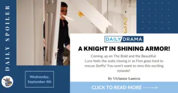 The bold and the beautiful spoilers: a knight in shining armor!