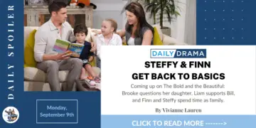 The bold and the beautiful spoilers: steffy & finn get back to basics