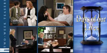 Days of our lives two-week sneak peek: awakenings, commiserations, and cliffhangers