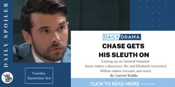 General hospital spoilers: chase gets his sleuth on